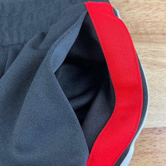 Wild Fable Women's Black and Red High-Rise Track Pants - Size Medium - NWT - Picture 6 of 7